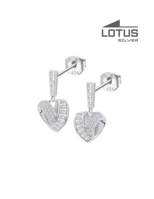 LOTUS SILVER EARRINGS